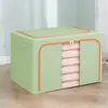 Caja de almacenamiento de ropa de algodón y lino, organizador de ropa de tela, herramienta de capas plegable para armario, nueva bolsa de almacenamiento para uso doméstico