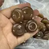 Jade de seda dourada natural na cor de açúcar, pingente de paz, jade Hetian de imitação, pingente Qiemao na cor de açúcar, pingente de jade de açúcar mascavo antigo, ornamento de jade