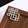 Nuevo Elemento Mongol Completamente Incrustado de Diamantes Nudo Auspicioso Mongol Accesorios Artesanía Tradicional Incrustada de Diamantes Fabricante de Accesorios de Moda Mayorista