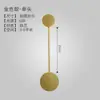 Lámpara de Pared LED para Dormitorio Principal Postmoderno Nórdico, Lámpara de Noche para Dormitorio, Lámpara Decorativa Creativa para Escaleras, Sala de Estar, Pasillo, Pared de Fondo