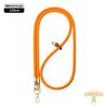 Cordão Original para Celular Longo 8mm Mosquetão de Montanhismo Transversal Ajustável Outdoor Elegante Dourado Escalada Corda Trançada