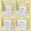 Bolsa de Papel Kraft para Postre de Pastel Horneado, Bolso de Mano, Bolsa de Regalo, Bolsa de Souvenir con Logo Impreso, Bolsa de Papel para Llevar Pan