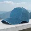 Sombreros Lavados Estilo Coreano para Exteriores Venta al por Mayor Personalizada Protección Solar de Verano Sombreros Vintage Gorras Visera Bordado de Logo