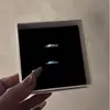 Anel Fogos de Artifício Borboleta Prata Pura S999 para Mulheres Dropshipping, Anéis de Casal de Luxo Leve de Nicho, Presente Ajustável de Dia dos Namorados