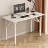 Mesa plegable para el hogar escritorio rectangular para estudiar mesa de entrenamiento mesa para puesto al aire libre mesa de conferencias mesa larga mesa de comedor simple