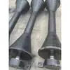 Tolva Cono Triturador Puerto de Descarga Amortiguador Rodillo Correa de Nylon Cónico Autoalineante Rodillo Recubierto de Goma Tipo Cono de Goma