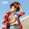 Tyeso Nuevo Bolso de Gran Capacidad Vaso Termo Deportivo para Exteriores para Coche para Mantener el Frío Vaso para Café de Doble Bebida