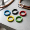 Anillas de Resorte Coloridas de 25 mm Llaveros con Spray Clips de Resorte Metálicos Joyería de Cuentas Hecha a Mano DIY Llaveros Venta al por Mayor