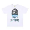 Modelo nuevo 2026, 230 gramos, versión auténtica de la marca de moda PE, nueva camiseta de manga corta de verano, estilo unisex para pareja, corte holgado