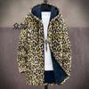 2024 Europeo y Americano Transfronterizo Nuevo Impresión 3D Personalizada Otoño e Invierno Moda Cálida Chaqueta de Pareja con Capucha Chaqueta de Algodón para Hombre
