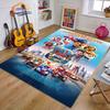 Equipo Wang Wang de Dibujos Animados y Animación Transfronteriza Decoración para Dormitorio Infantil Manta de Cabecera Alfombra de Juego para Gatear para Tienda Completa de Sala de Estar
