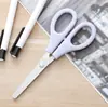 Nuevas Tijeras de Manualidades para Niños, Tijeras de Acero Inoxidable, Tijeras de Seguridad para Cortar Papel, Tijeras Pequeñas con Esquinas Redondeadas de Papelería, Venta al Por Mayor Personalizada