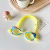 Bolsa Cangrejo de Dibujos Animados Gafas de Natación Impermeables Antivaho para Niños Niños Niñas Equipo de Entrenamiento de Natación para Bebés