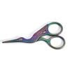 Aço inoxidável beleza guindaste boca corte multi-cor guindaste em forma de tesoura tesoura retro guindaste pequeno tesoura home beleza tesoura