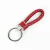Llavero de cuerda de cuero tejido llavero creativo colgante colgante de pareja llavero cuerda colgante de bolsa de cuerda al por mayor