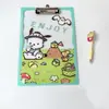 Prancheta Clip A4 para Estudante Pasta de Plástico Rígido de Alto Valor Prancheta para Escrever Lição de Casa Material de Arquivo de Provas Prancheta de Clip para Escrita