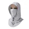 Mascarilla de protección solar para hombre, bufanda protectora de seda helada para verano, protección para el cuello, para conducir y montar a caballo.