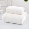 Toalla de Vellón Coral Color Caramelo Fresco Color Liso Envolvente Patrón de Agua Toalla de Baño Absorbente de Agua Regalo Toalla Facial Absorbente de Agua para Baño