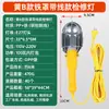 Tipo com Tampa de Ferro com Cabo Luz de Trabalho para Inspeção Iluminação de Emergência Externa Reparo de Carro Luz de Trabalho Manual para Inspeção Fabricante