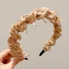 Diadema de Onda de Lujo Ligero de Gama Alta para Mujer, Nuevo Modelo 2025, Especial para Lavarse la Cara, Diadema de Corona Alta con Dientes, Pinza para el Cabello Antideslizante