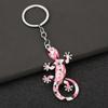 Novo chaveiro de lagarto de simulação animal personalizado Pingente de carro pequeno presente moda criativo fofo atacado