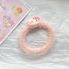 Hello Kitty Rosa Blanco Felpa Lazo para el Cabello Lazo para el Cabello Ins Corazón de Niña Payon Lazo para el Cabello Pareja Regalo Novia Tocado Accesorios para el Cabello