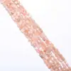 Piedra Natural Irregular Agujero Recto Forma de Cuentas Hechas a Mano DIY Collar Pulsera Colgante con Cuentas Accesorios de Joyería
