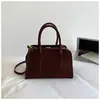 Bolso cruzado 206 Nuevo Mate Retro Bolso de mano Bolso de hombro Estilo perezoso para mujer Bolso Boston de gamuza y terciopelo Bolso de un solo hombro
