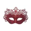Máscara Media Cara Maquillaje Bola Carnaval Veneciano Fiesta de Disfraces Plástico Transfronteriza Sexy Reina Máscara para Ojos Fiesta