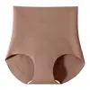 Pantaletas Moldeadoras de Seda de Hielo Transpirables Finas de Talle Alto Sin Costuras Control de Abdomen Tallas Grandes Verano Al Por Mayor