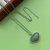 Colar e Brincos de Citrino Natural com Design de Nicho para Mulheres, Luxo Leve, Estilo Étnico de Alta Qualidade, Brincos para o Dia a Dia, Corrente para Suéter