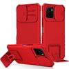 Adecuado para carcasa de teléfono móvil vivoY17S V23E soporte tridimensional Y53S ventana deslizante Y76S anticaída Y17 cubierta protectora