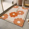 Alfombra Suave de Barro de Diatomeas de Secado Rápido para Baño, Tocador, Entrada de Inodoro, Felpudo Absorbente de Agua Antideslizante