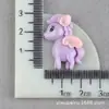 Funda para Teléfono Móvil Accesorios de Pony Baoli Dibujos Animados DIY Accesorios de Resina para Niños Pegamento de Crema Accesorios para el Cabello Pasador Pinza BB Material