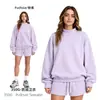 Producto nuevo transfronterizo 350G estilo callejero americano de forro polar deportivo casual pantalones de chándal para mujer, otoño e invierno dopamina chica caliente pantalones cortos para mujer