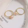 Anillo Sencillo de Perla de Agua Dulce Rosa Natural Circonita Micro-pavimentada Cobre Chapado en Oro Color Duradero Fabricante Venta al por Mayor Anillo