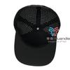 Gorra de camionero de cinco paneles transfronteriza de poliéster de secado rápido, repelente al agua, visera microcurva, gorra de béisbol para mujer, gorra con visera para exteriores para hombre