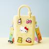 Bolsa de Silicona con Cremallera de Agujeros Bolso de Mano de Verano para la Arena Bolso de Agujeros Colorido Bolso de Playa DIY Bolso de Gelatina