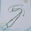 Nuevo Collar con Colgante Hecho a Mano de Alta Gama Cordón Trenzado de Jade Hetian Cuerda de Ocho Hilos Ajustable para Hombres y Mujeres
