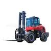Transportando Empilhadeiras Off-Road, Empilhadeiras Diesel Multifuncionais de 3 Toneladas, Empilhadeiras de Elevação Totalmente Automáticas Integradas de 6 Toneladas