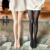 Meias de veludo, meias de fundo, meias de corpo sexy plus anti-serpente para primavera e outono, meia-calça fina feminina, meias pretas elásticas