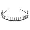 Mechones de Cabello Ensanchados y Engrosados, Diademas para Lavado Facial, Diademas Metálicas Onduladas de Celebridades de Internet para Hombres y Mujeres, Accesorios para Cabello Largo de Hombre al por Mayor