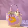 Caixa de Presente de Casamento Estilo Bolsa para Madrinhas, Caixa Vazia, Bolsa Tote Prática, Lembrancinha de Casamento, Toque de Luxo Nichado
