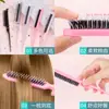 Pente de Maquiagem para Cabelo Wanmei de Guangzhou Estilo Dança Latina Pente com Cera Toque de Óleo Suave Pente Três Fileiras para Penteado de Noite
