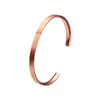 Pulseras Transfronterizas Europeas y Americanas de Acero Inoxidable Pulseras Chapadas en Oro de 18K Apertura en Forma de C Pulseras de Acero de Titanio Joyería para Mano de Mujer Personalización