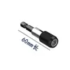 Convertidor de cabezal de enchufe de unión de cambio rápido hexagonal, taladro manual, taladro eléctrico, vástago hexagonal, cabezal de conversión eléctrica de varilla