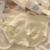 Ropa interior para mujer estilo japonés ropa interior sin costuras para niña ligera para contraer el abdomen levanta glúteos cintura media ropa interior de algodón algodón entrepierna antibacteriana