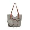 Bolso de Hombro Tote Simple para Mujer 2025 Otoño Bolso Nuevo Textura Elegante Bolso de Moda de Gran Capacidad