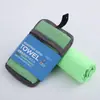 Toalla de Polar de Doble Cara de Secado Rápido en Stock, Fibra Ultrafina, Absorbente, Adecuada para Deportes al Aire Libre, Logo Personalizable, Portátil para Correr