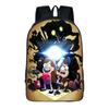 Mochila Escolar Infantil de Anime Transfronterizo de Gran Capacidad con Estampado de Dibujos Animados, Mochila Cómoda Transpirable que Reduce la Carga, Bolsa para Computadora
